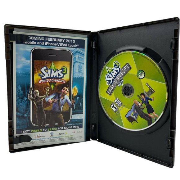 Sims 3 High End Loft Stuff PC Expansion Pack WIN/MAC PC Game 10th Anniversary - Picture 2 of 3